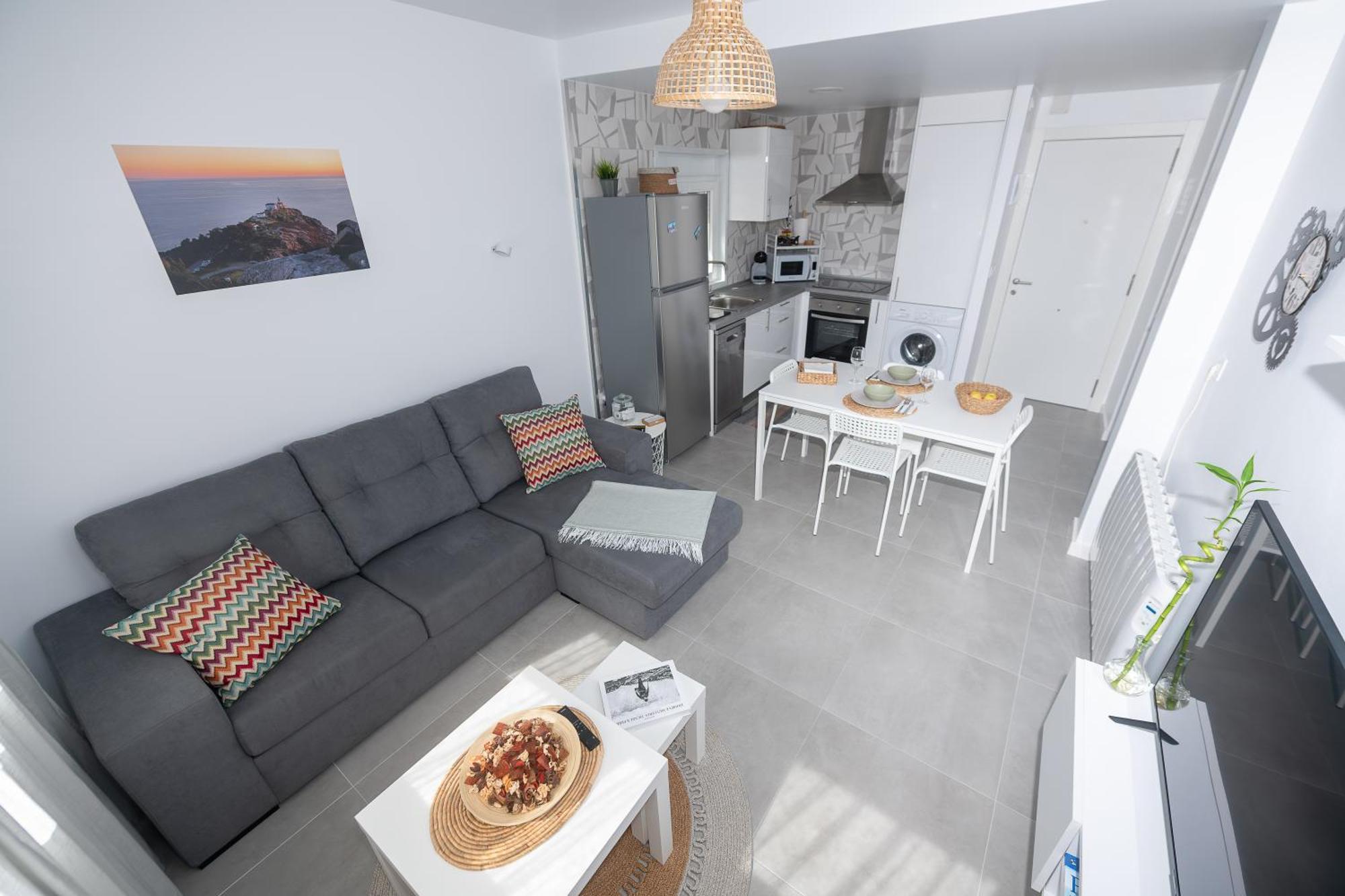 Apartamento O Tranvia En El Centro De Finisterre Buitenkant foto